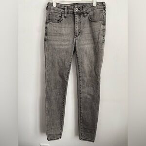 Anthropologie Pilcro High-Rise Skinny Denim Legging Jegging Jeans - Gray - US 27